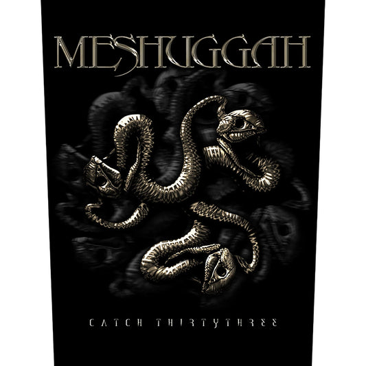 Meshuggah Back Patch - Catch 33 (Backpatch) | Buy Now For 8.99