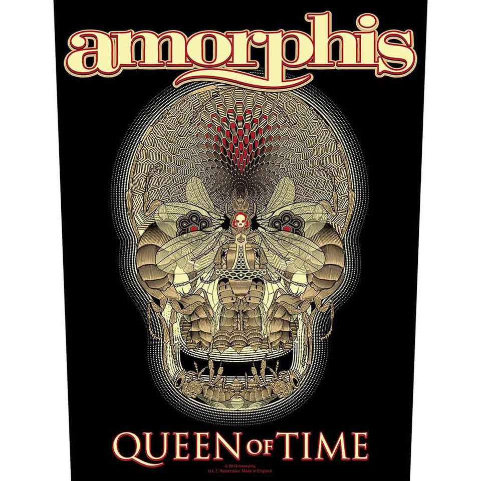 Amorphis Patches-Woven Sew On - Eddie Candle Finger