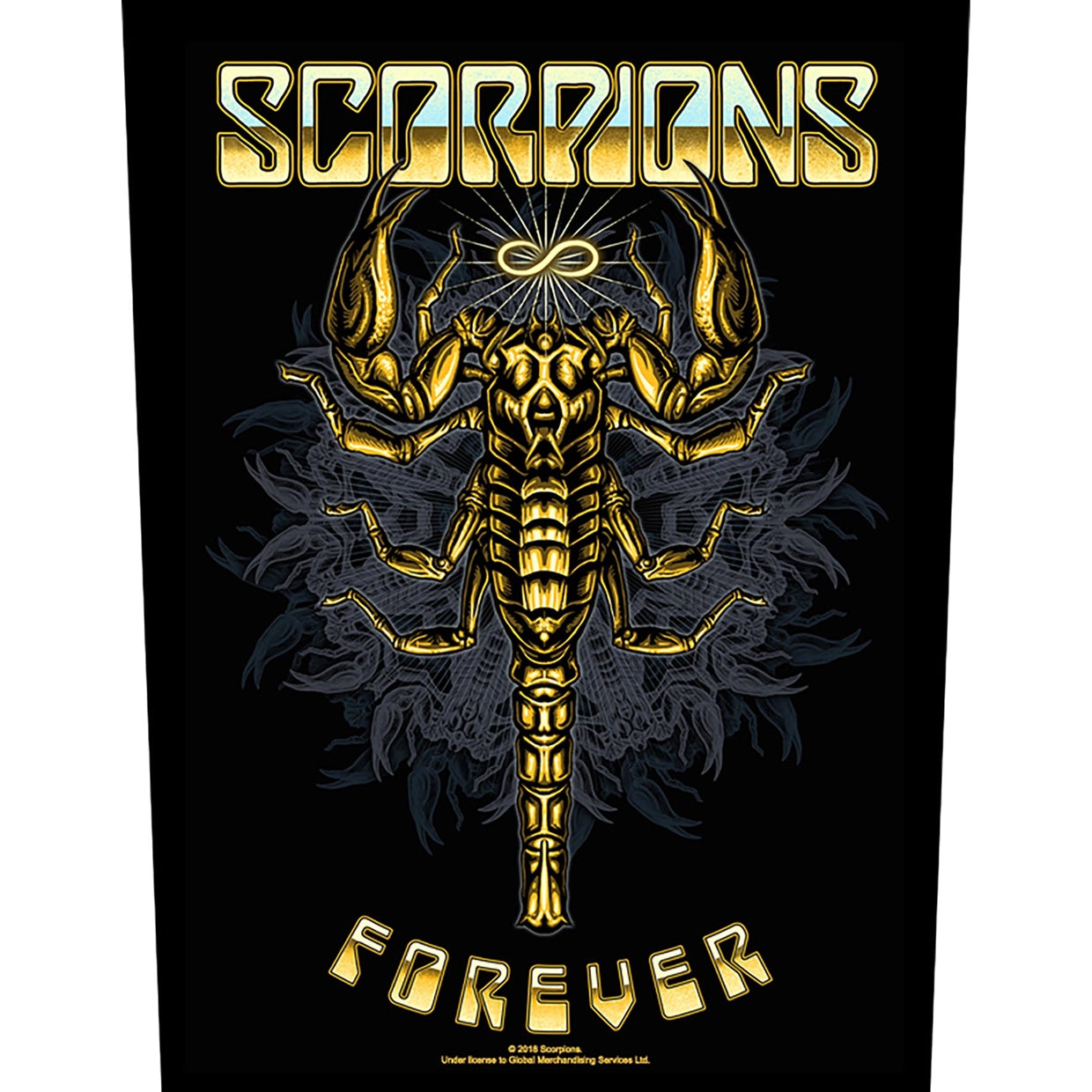 Scorpions Back Patch - Forever (Backpatch) | Buy Now For 8.99