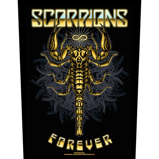 Scorpions Back Patch - Forever (Backpatch) | Buy Now For 8.99