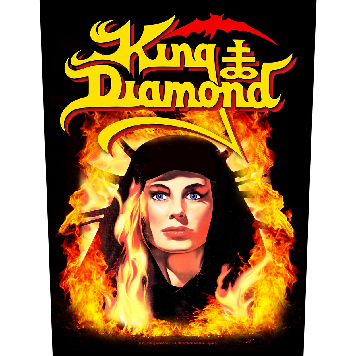 King Diamond Back Patch - Fatal Portrait (Backpatch) | Buy Now For 8.99