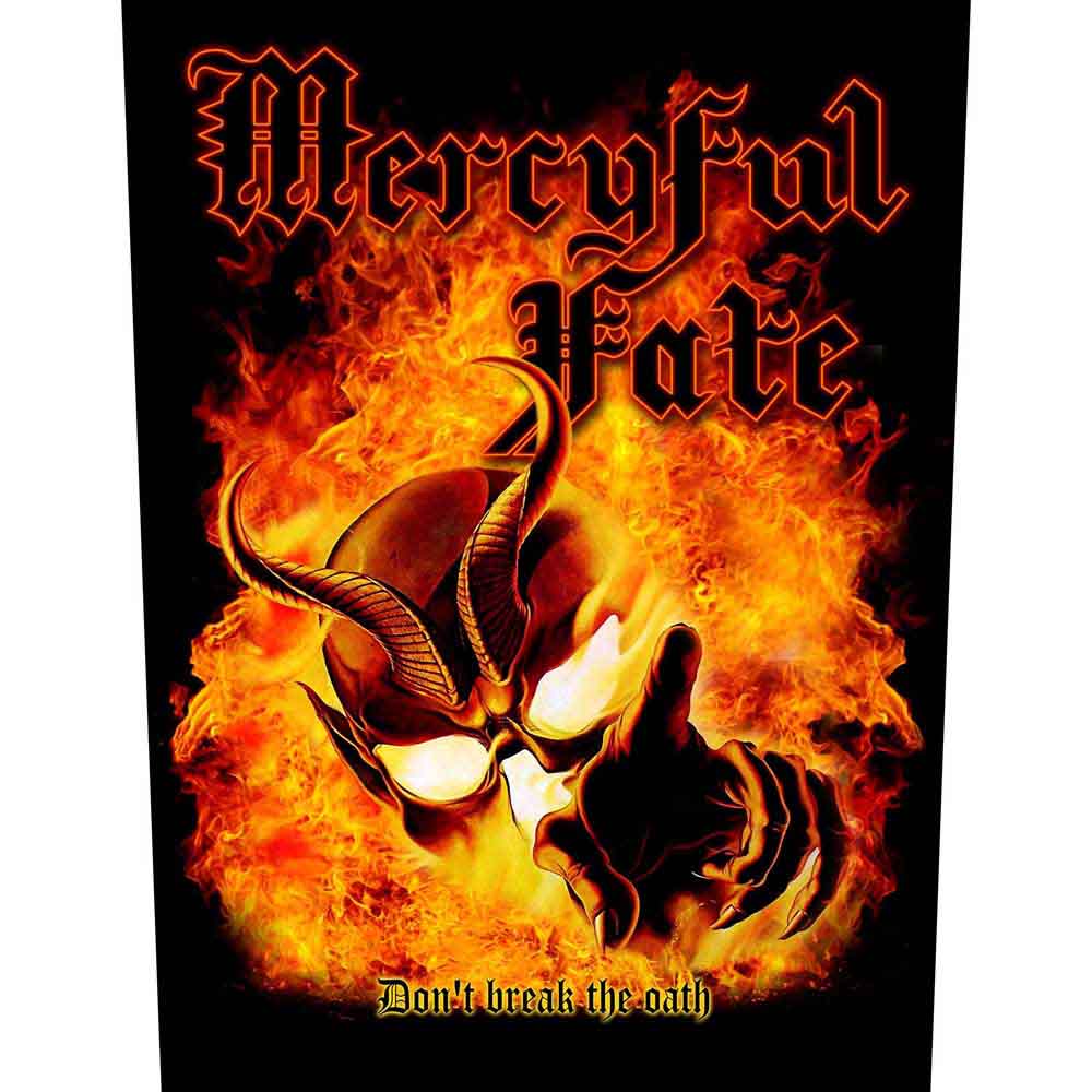 Mercyful Fate Patches - Woven Sew On - Don't Break The Oath