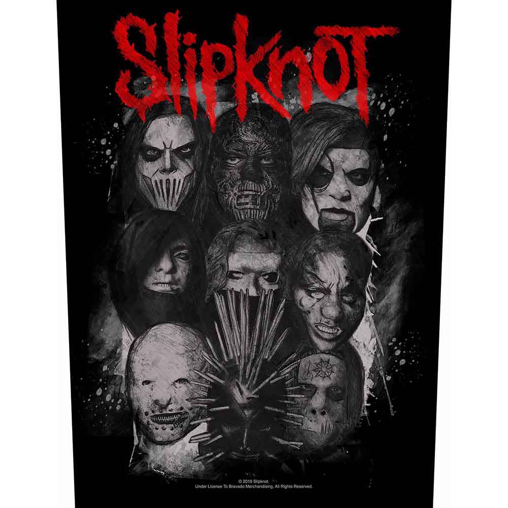 Slipknot Patches - Woven Sew On - We Are Not Your Kind Masks