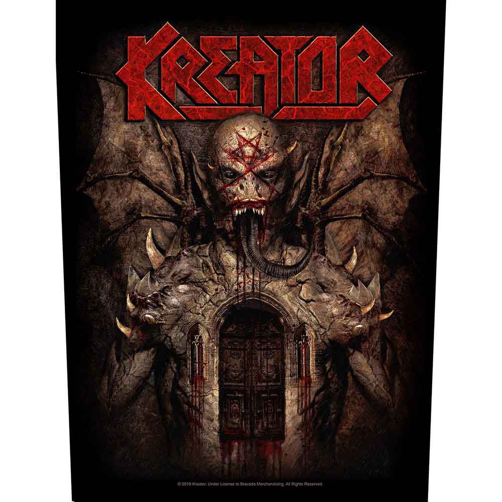 Kreator Patches Woven Sew On - God Of Violence