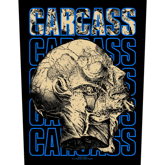 Carcass Back Patch - Necro Head (Backpatch) | Buy Now For 8.99