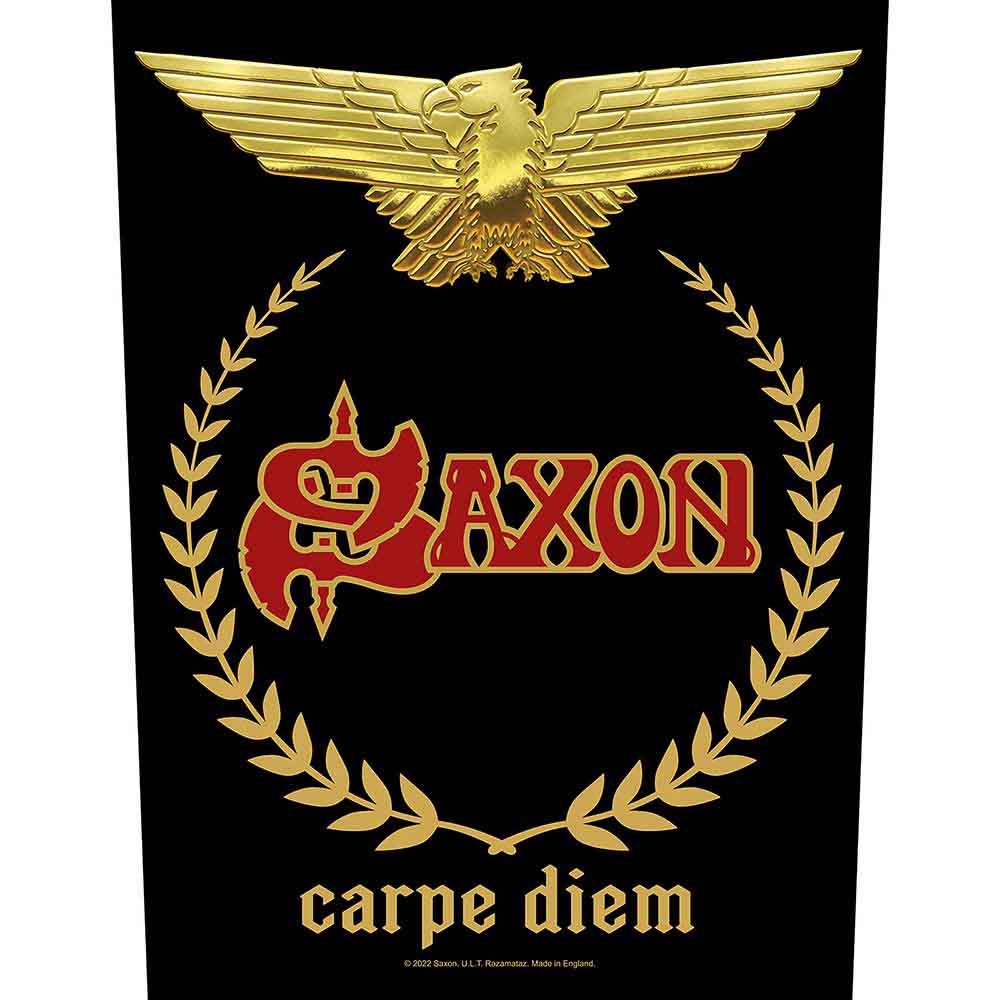 Saxon Patches - Woven Sew On - Carpe Diem