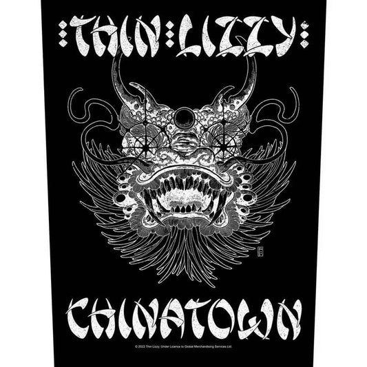 Thin Lizzy Back Patch - Chinatown