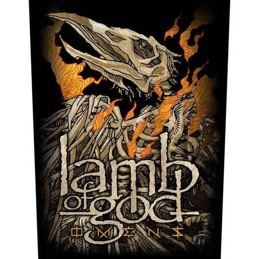 Lamb Of God Patches - Woven Sew On - Omens