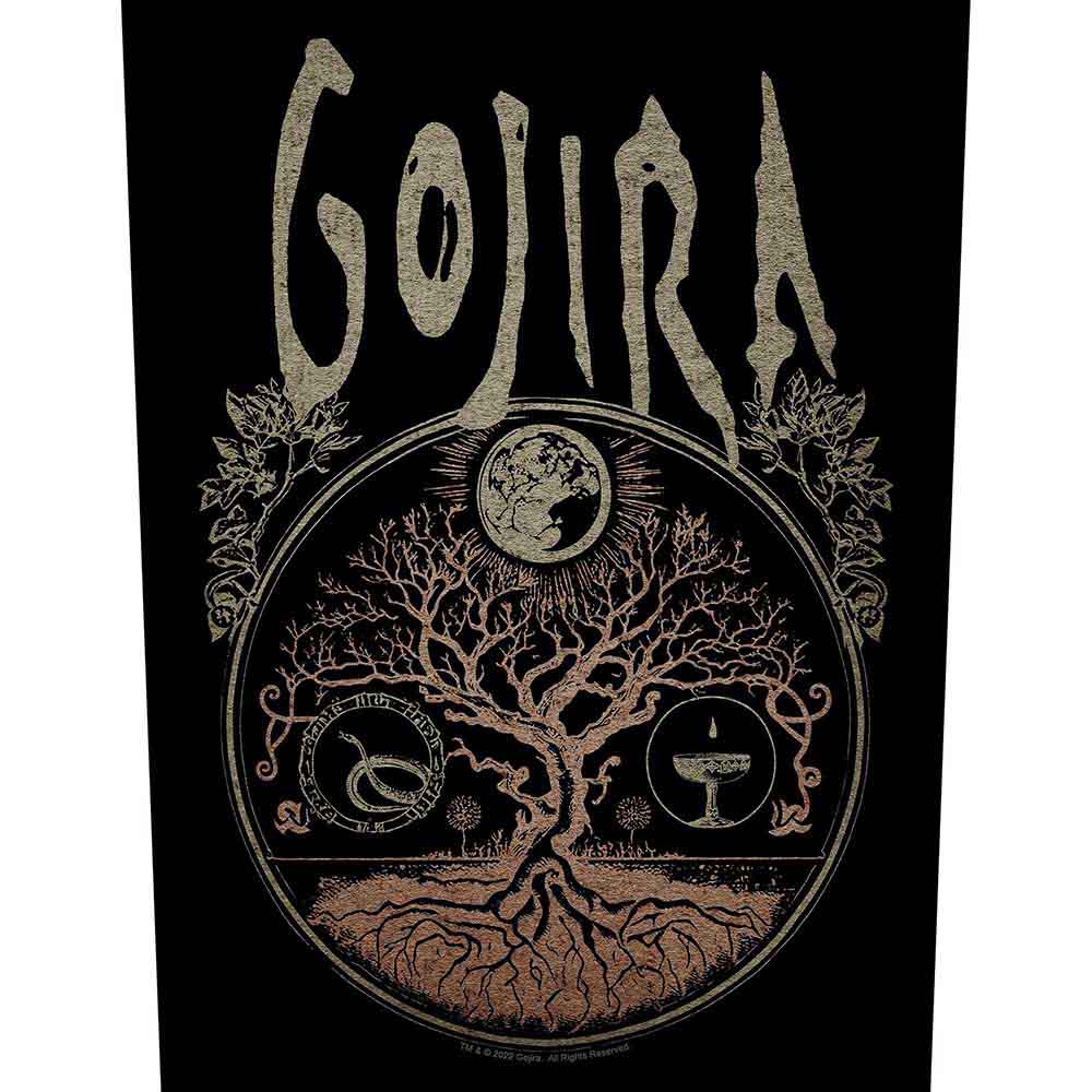 Gojira Patches - Woven Sew On - Tree Of Life