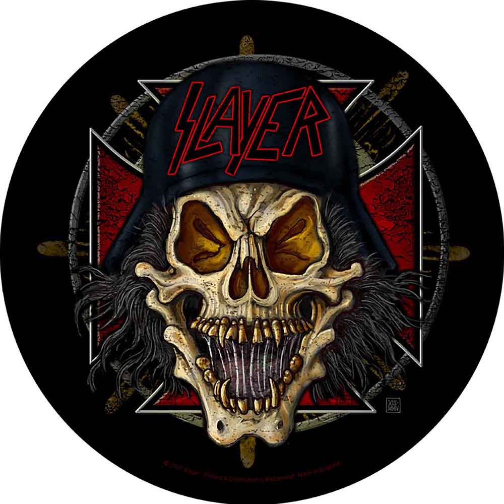 Slayer Patches - Woven Sew On - Wehrmacht Circular