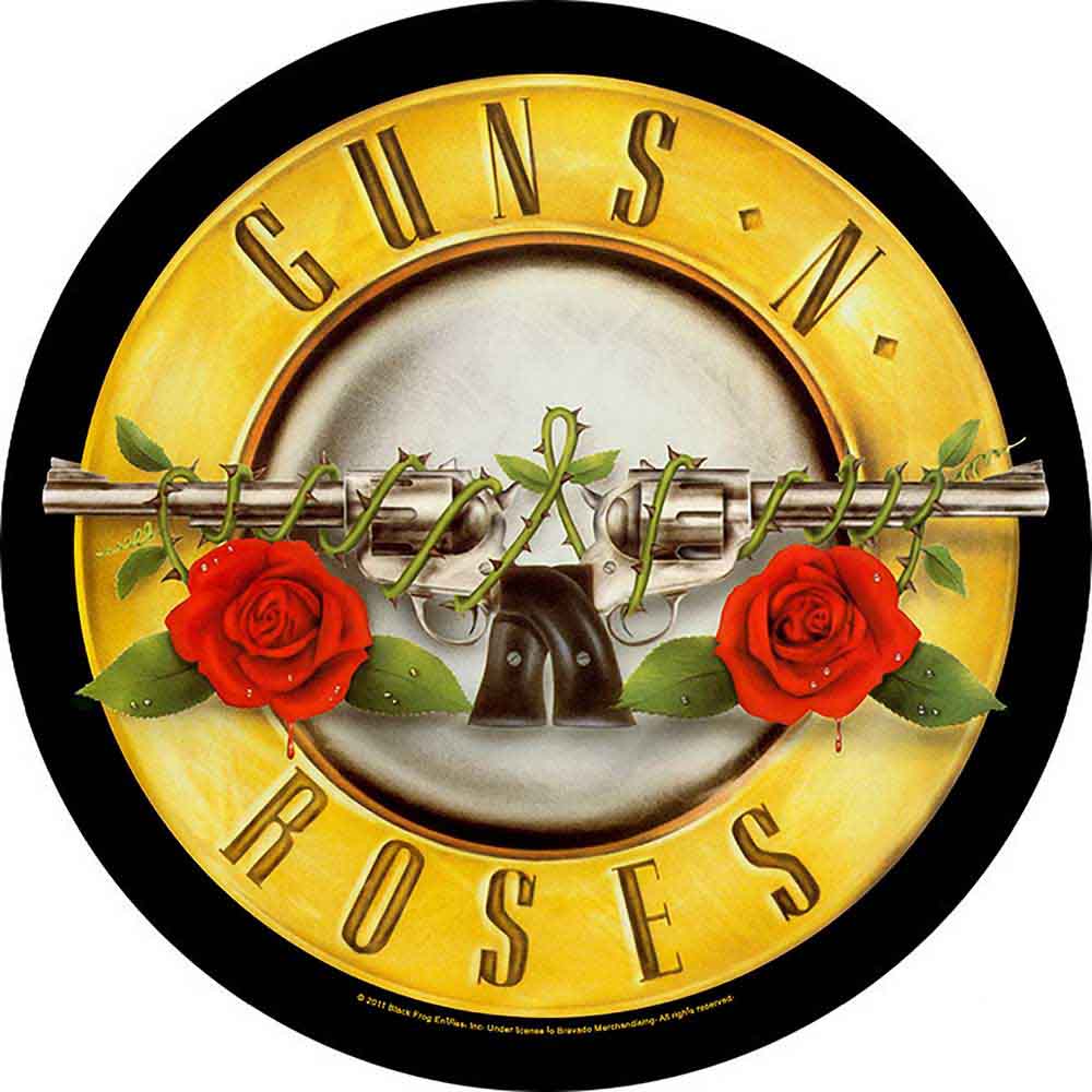 Guns N Roses Patches - Woven Sew On - Bullet Logo