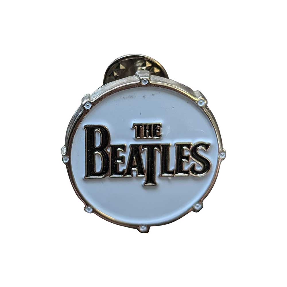 The Beatles Pin Badge - Drum Logo