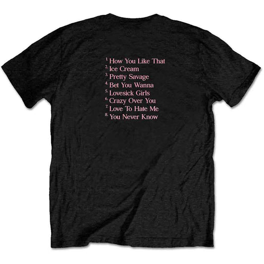 Blackpink T Shirt - The Album Tracklist