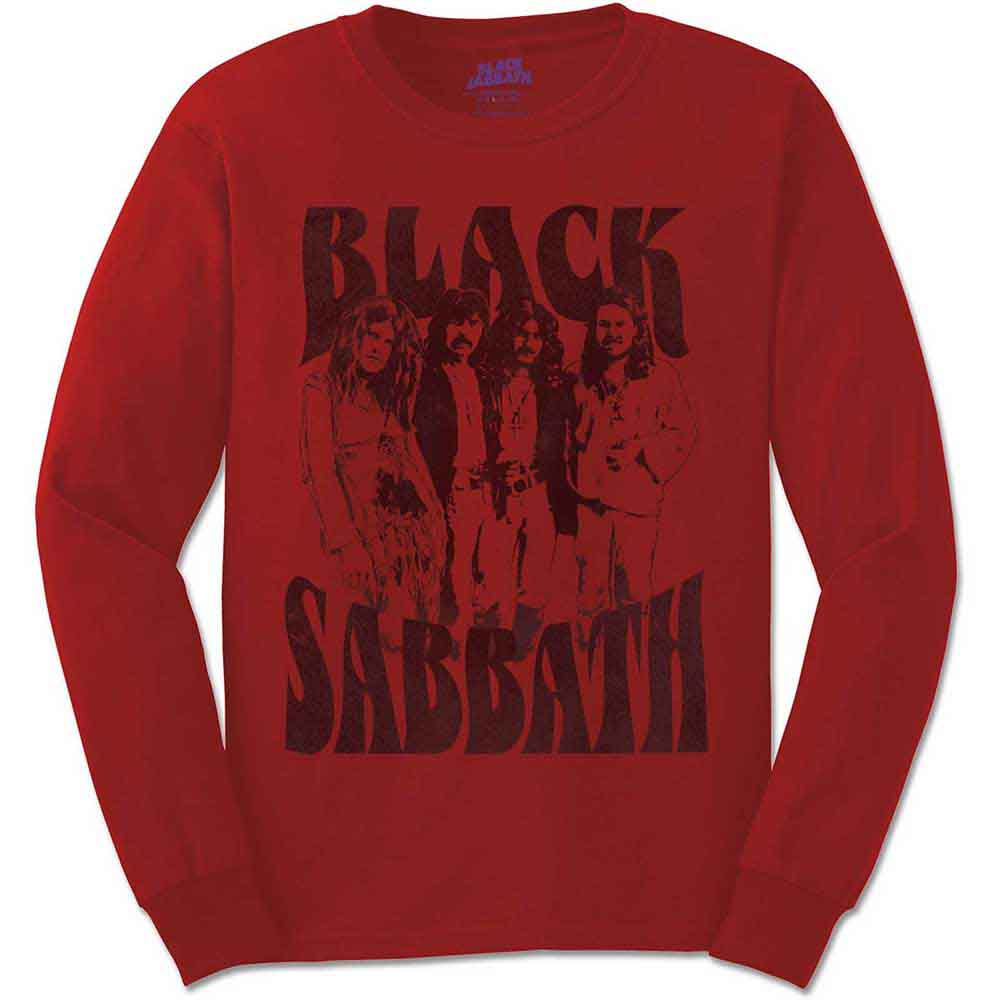 Black Sabbath Long Sleeve T Shirt - Band and Logo