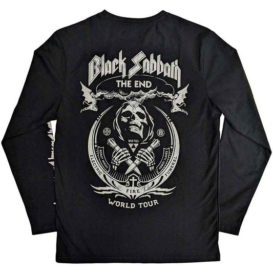 Black Sabbath Long Sleeve T Shirt - The End Mushroom Cloud