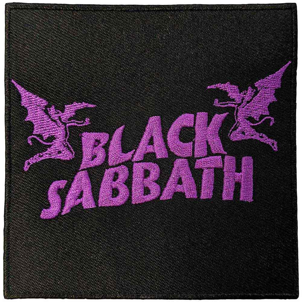 Black Sabbath Patches Iron On - Wavy Logo & Daemons