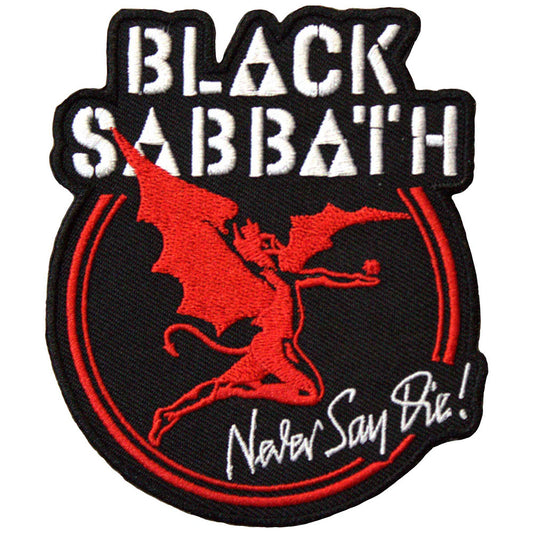 Black Sabbath Patches - Iron On - Archangel Never Say Die