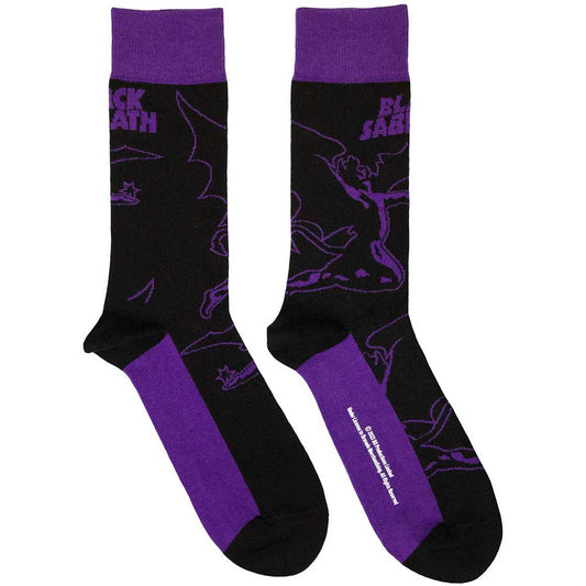 Black Sabbath Footwear Ankle Socks - Logo & Demon