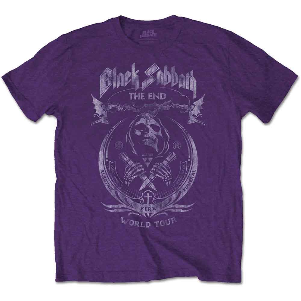 Black Sabbath T Shirt - The End Mushroom Cloud