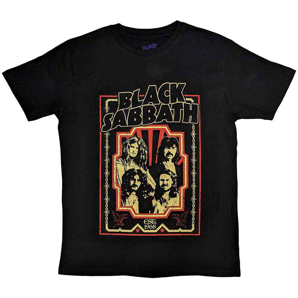 Black Sabbath T Shirt - Est 1968