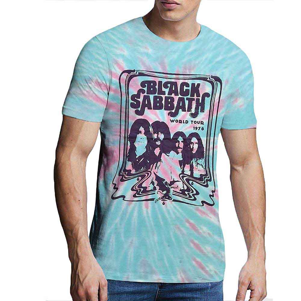 Black Sabbath T Shirt - World Tour '78 | Buy Now For 24.99