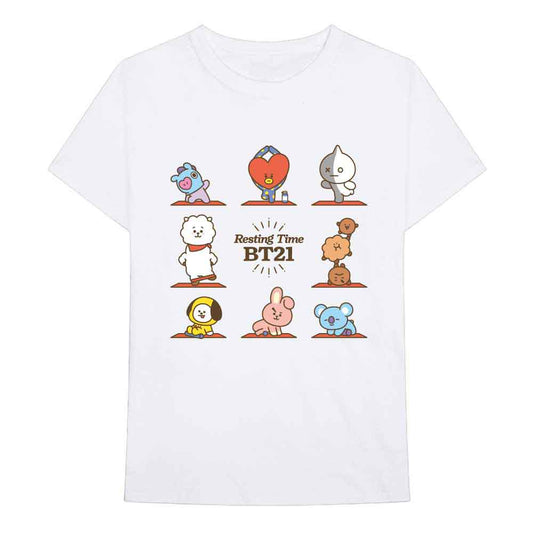 BT21 T Shirt - Resting Time
