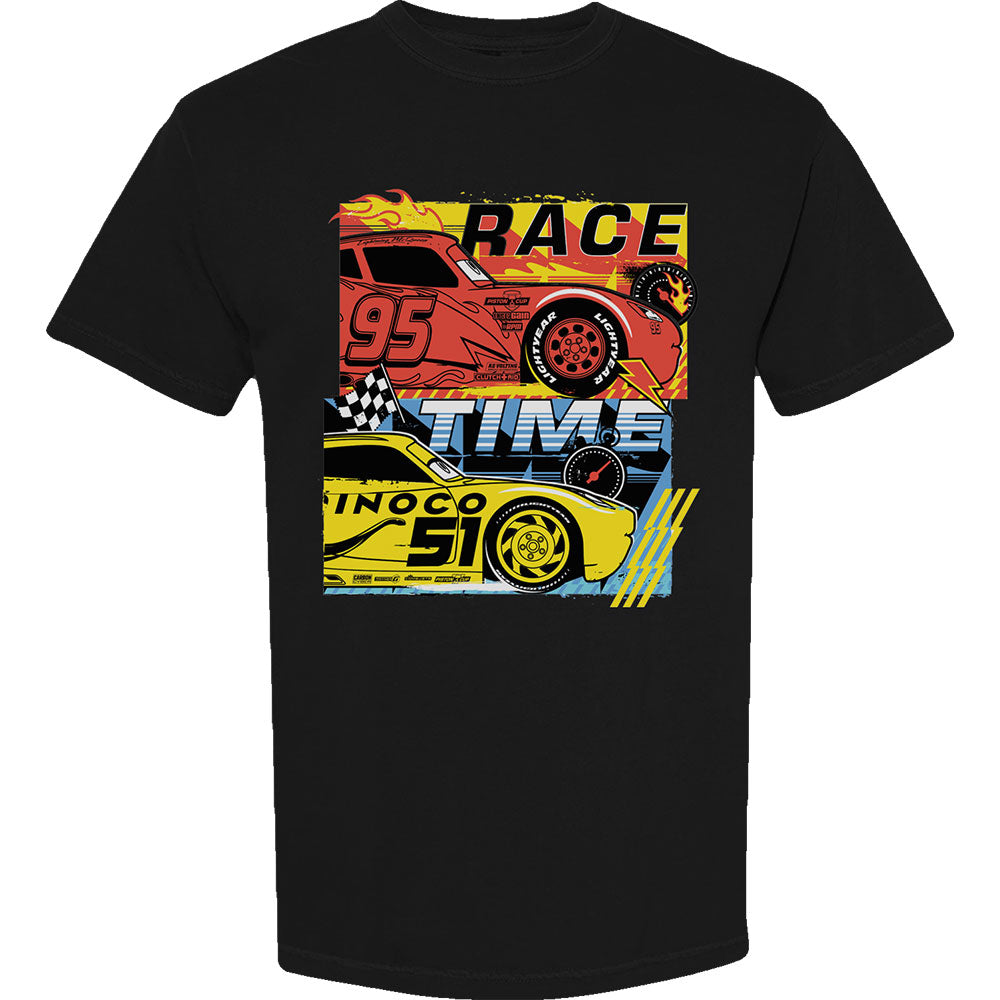 Pixar T Shirt - Race Time | Buy Now For 19.99
