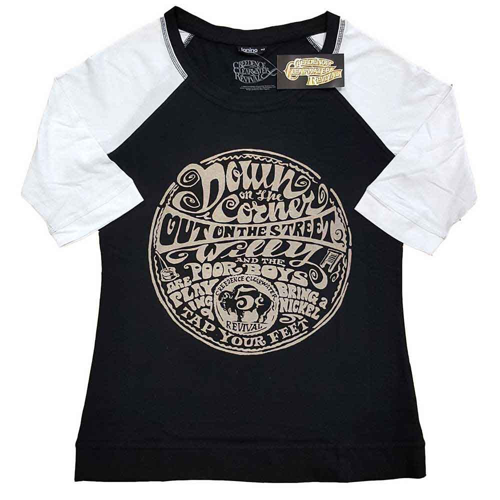 Creedence Clearwater Revival Woman's T Shirt - DownOnTheCorner