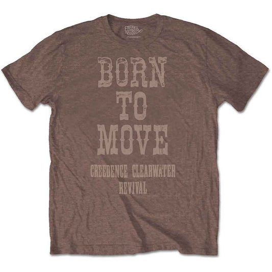 Creedence Clearwater Revival T Shirt - Born To Move