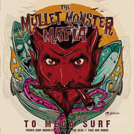 The Mullet Monster Mafia LP - To Mega Surf | Buy Now For 41.99