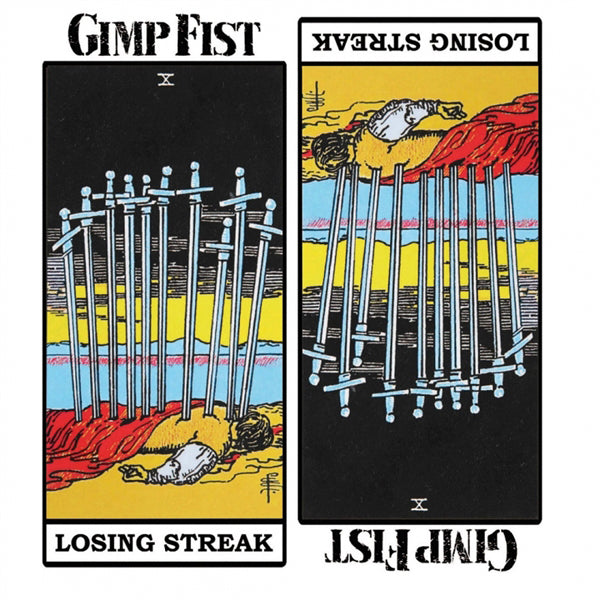 Gimp Fist LP - Losing Streak (Transparent Blue Magenta Marbled Vinyl)