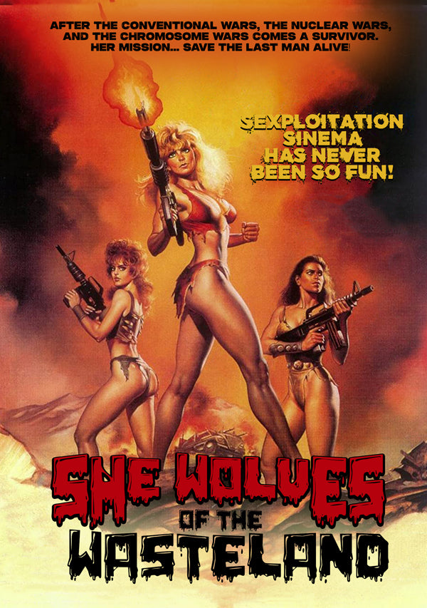 Feature Film DVD - She-Wolves Of The Wasteland | Buy Now For 19.99