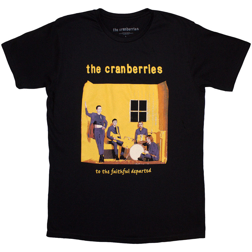The Cranberries T Shirt - Faithfully Departed Cover