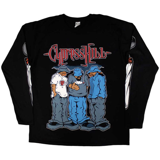 Cypress Hill Long Sleeve T Shirt - Blunted
