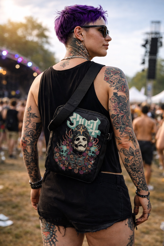Rocksax Ghost Crossbody Bag - Bliss