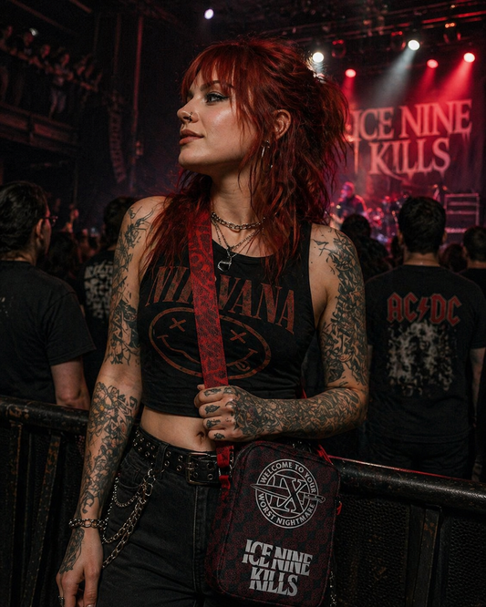 Rocksax Ice Nine Kills Crossbody - Welcome Nightmare