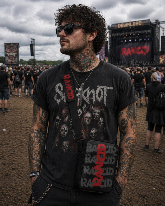 Rocksax Rancid Crossbody Bag - Logo