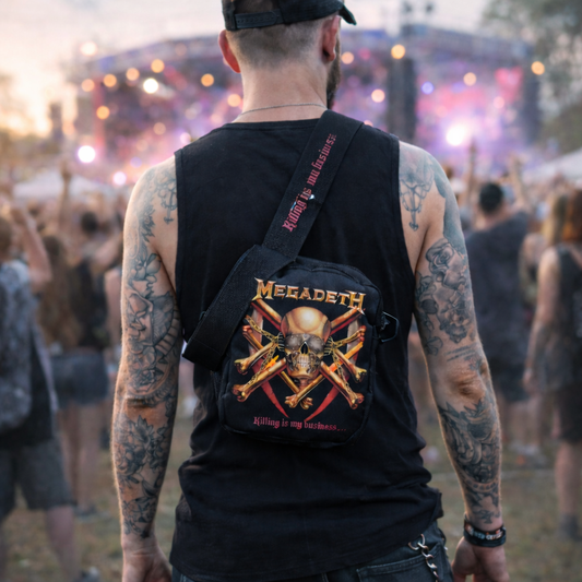 Rocksax Megadeth Crossbody Bag - Killing Is My Business