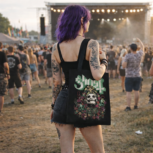 Rocksax Ghost Tote Bag - Bliss