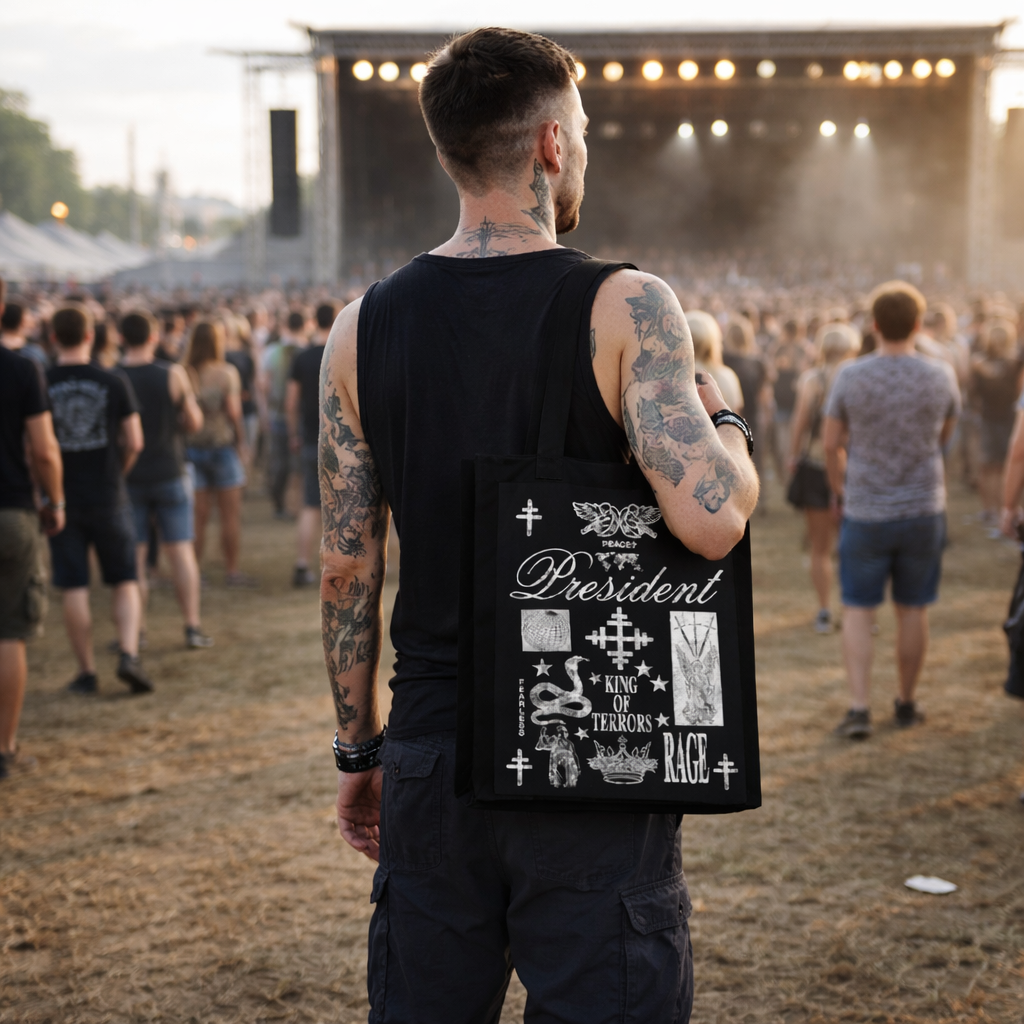 Rocksax President Tote Bag - King of Terrors