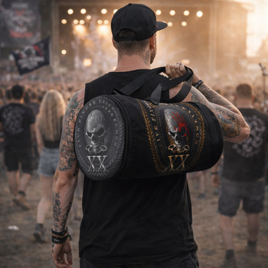Rocksax Five Finger Death Punch Duffle Bag - Vendi Vidi Vici