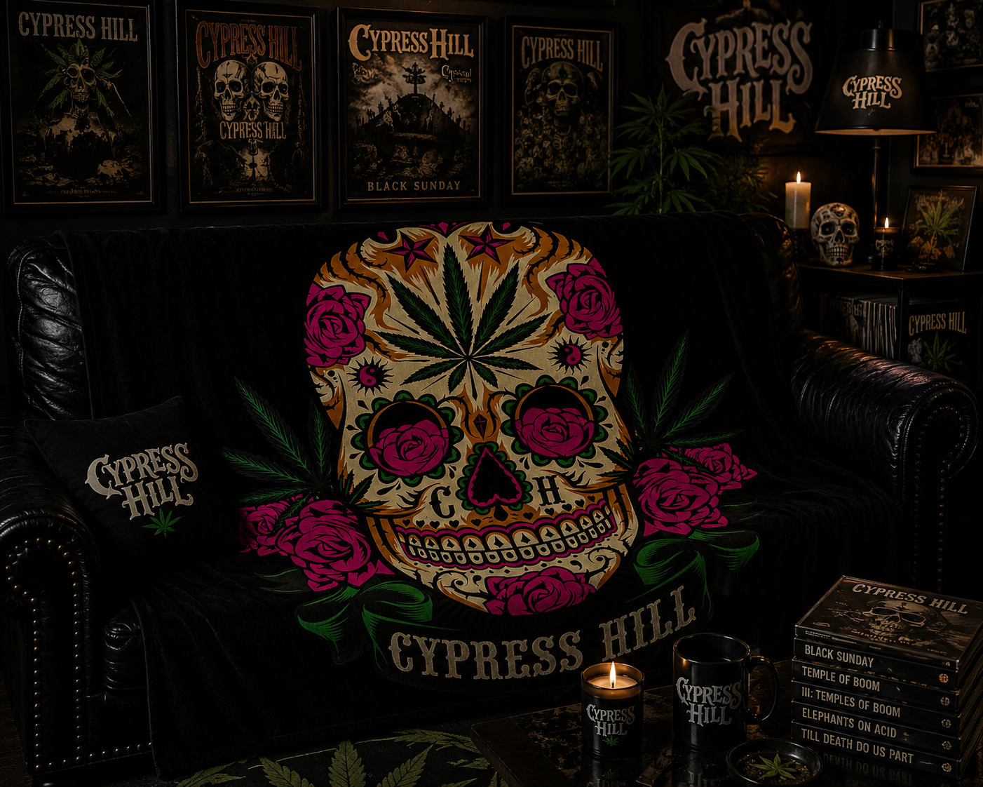 Rocksax Cypress Hill Blanket - Tequila Sunrise
