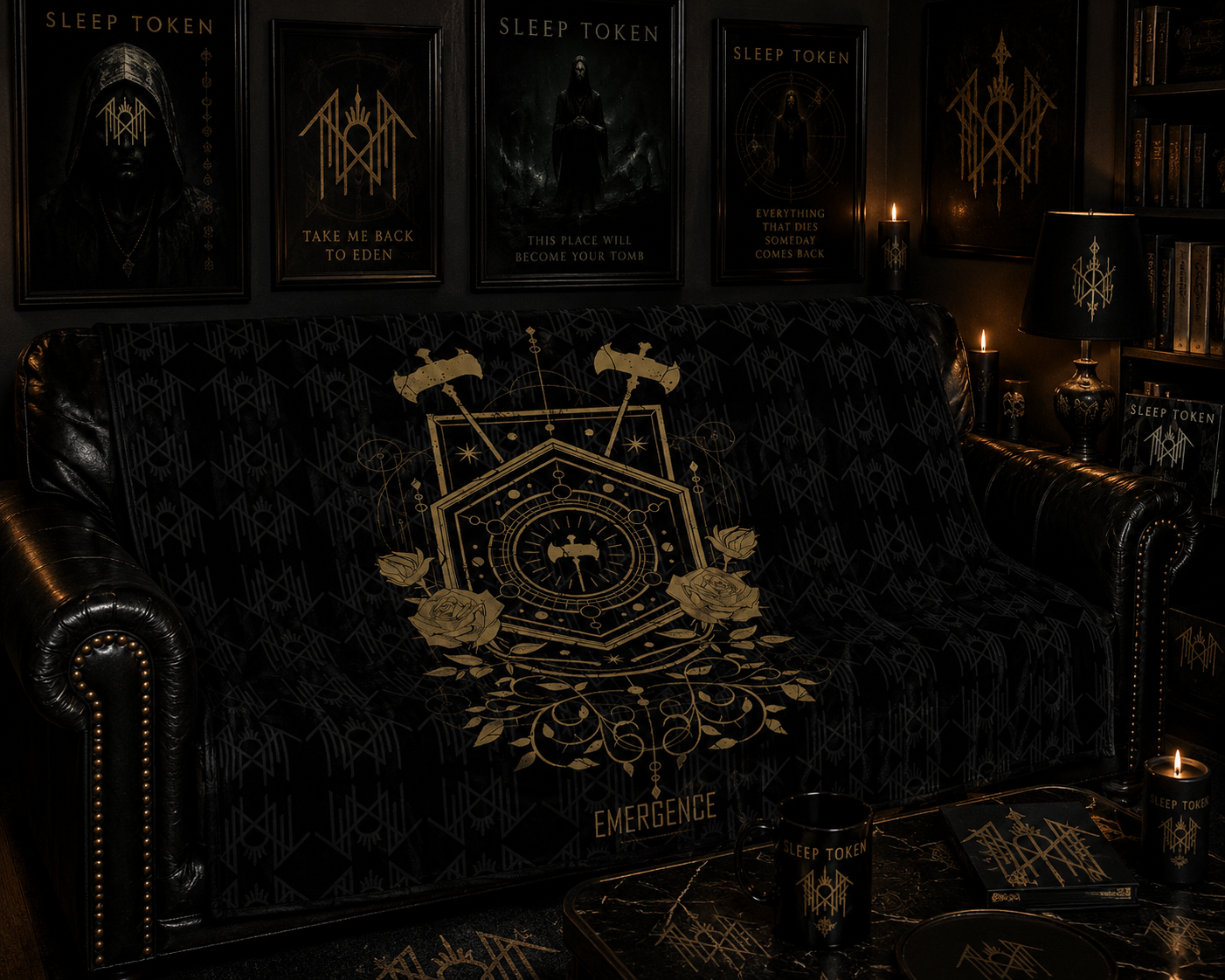 Rocksax Sleep Token Blanket - Even In Arcadia 4