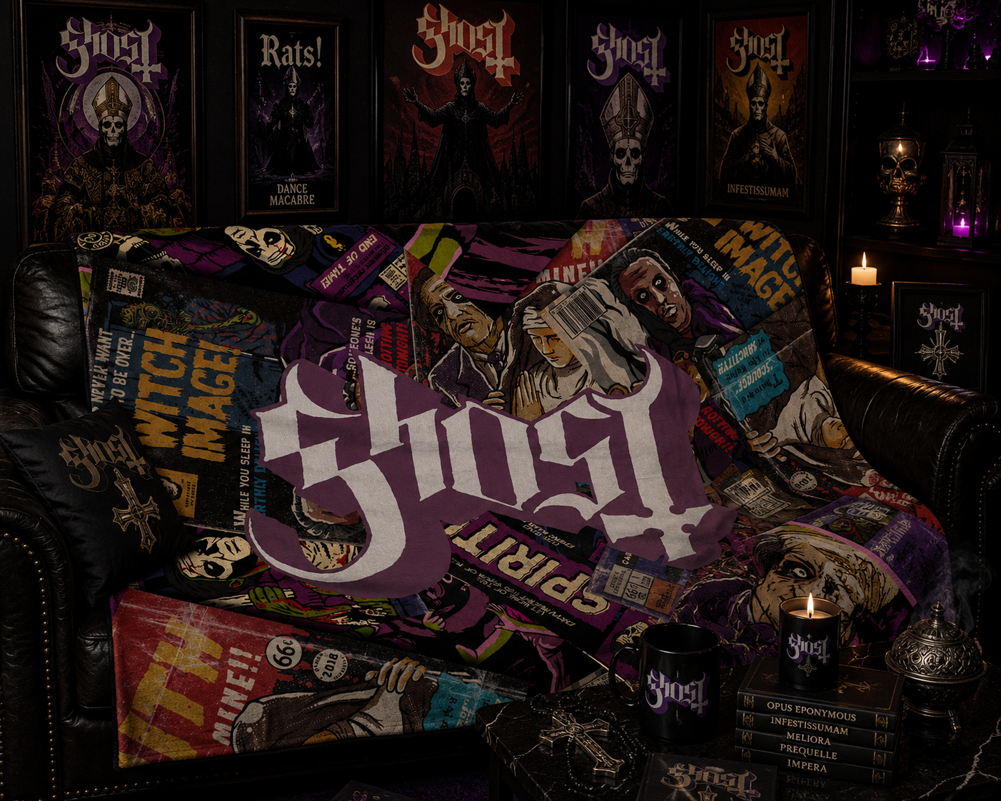 Rocksax Ghost Blanket - Magazines