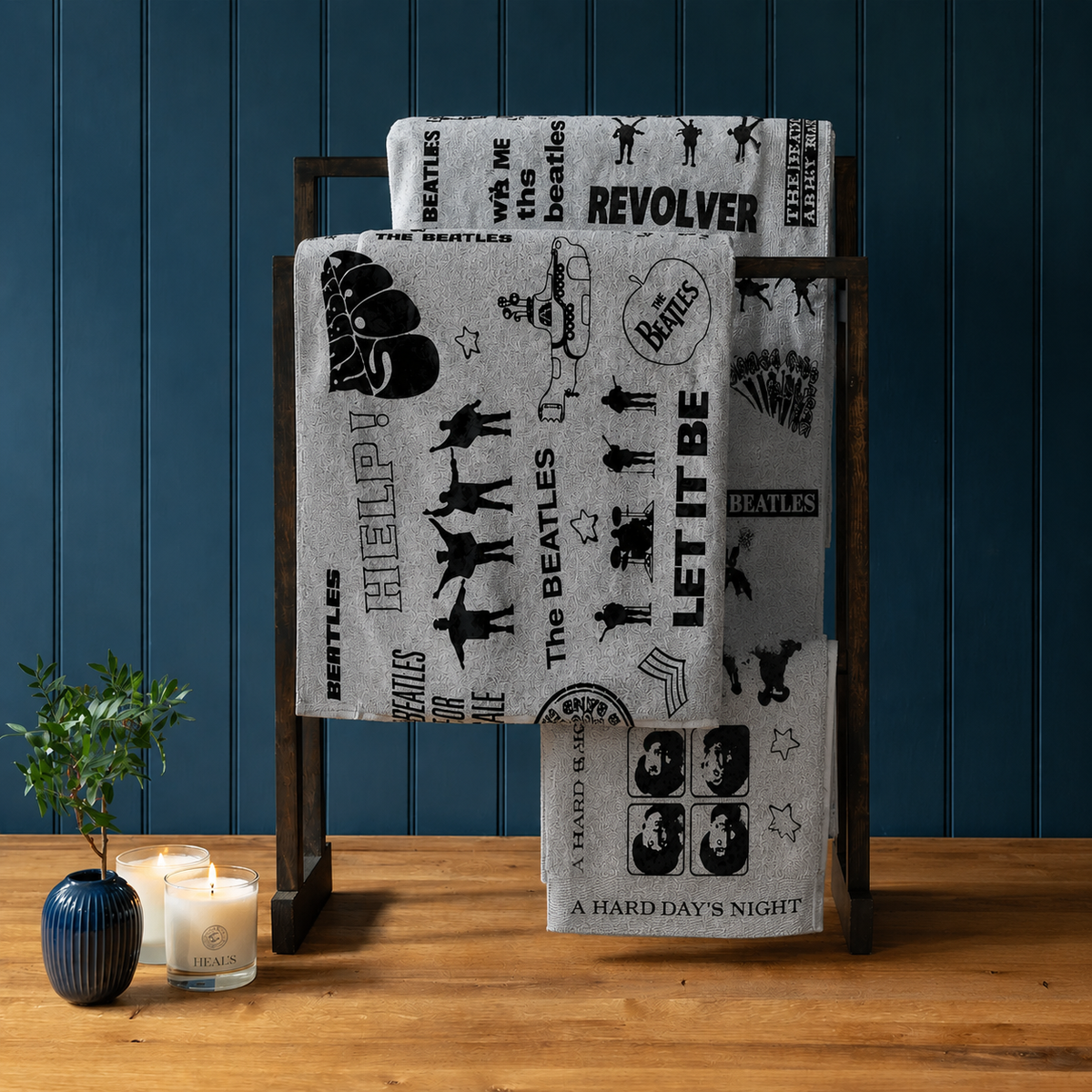 Rocksax The Beatles Towel - Logos