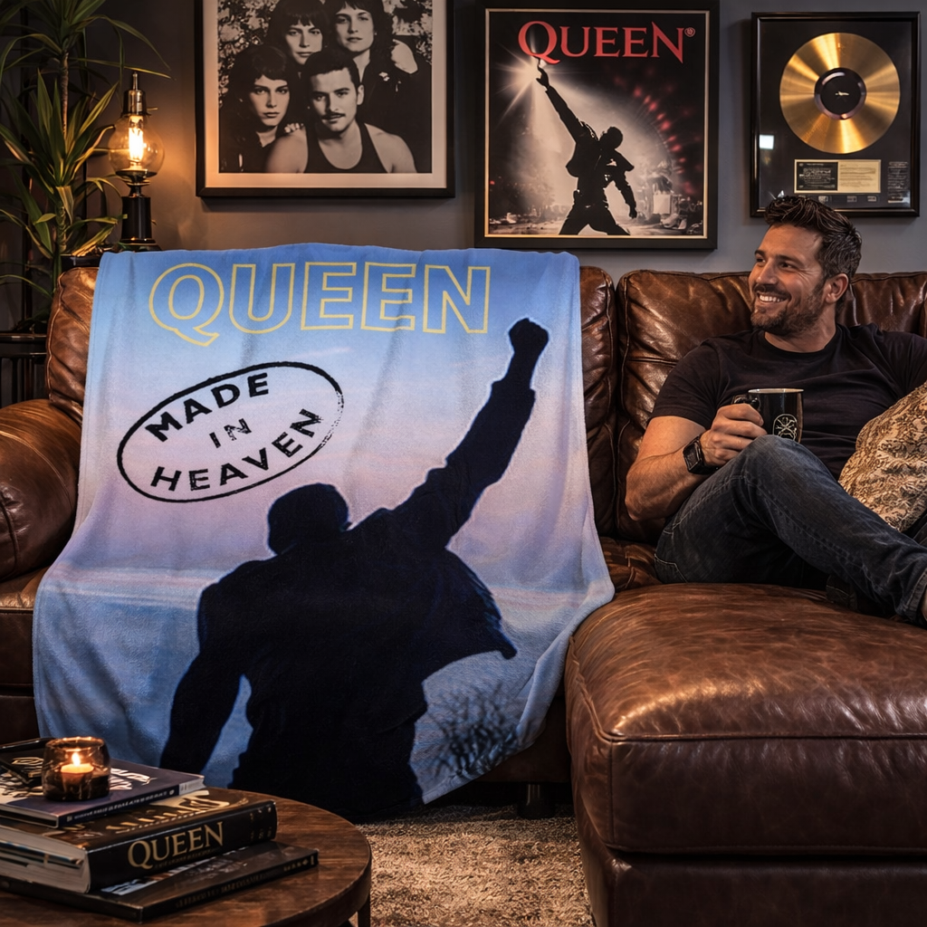 Rocksax Queen Blanket - Heaven