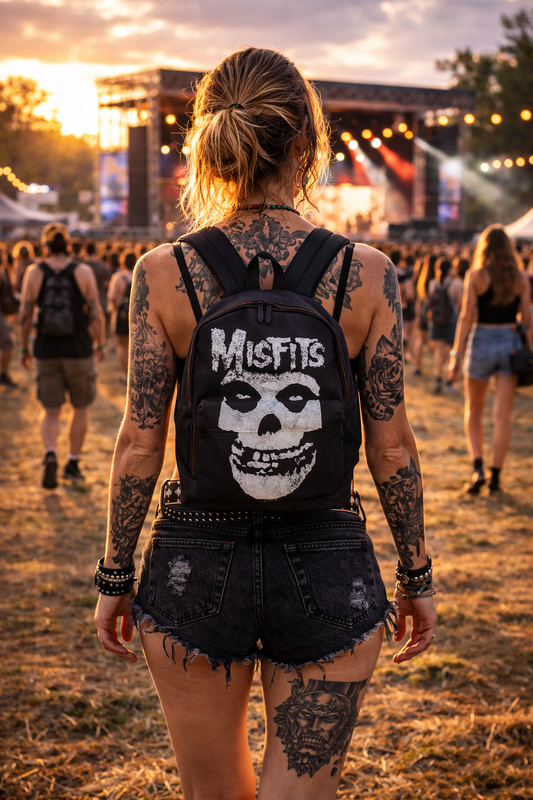 Rocksax Misfits Backpack - Glow Fiend