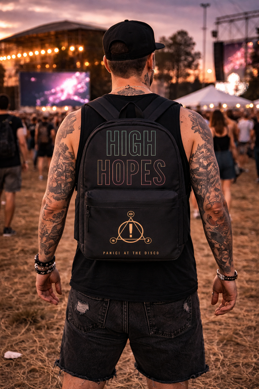 Rocksax Panic! At The Disco Backpack - High Hope