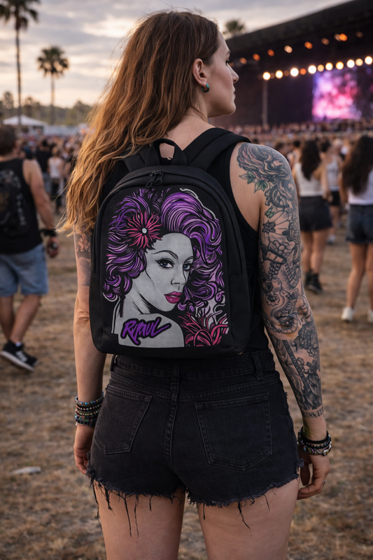 Rocksax RuPaul Backpack - Cover Girl
