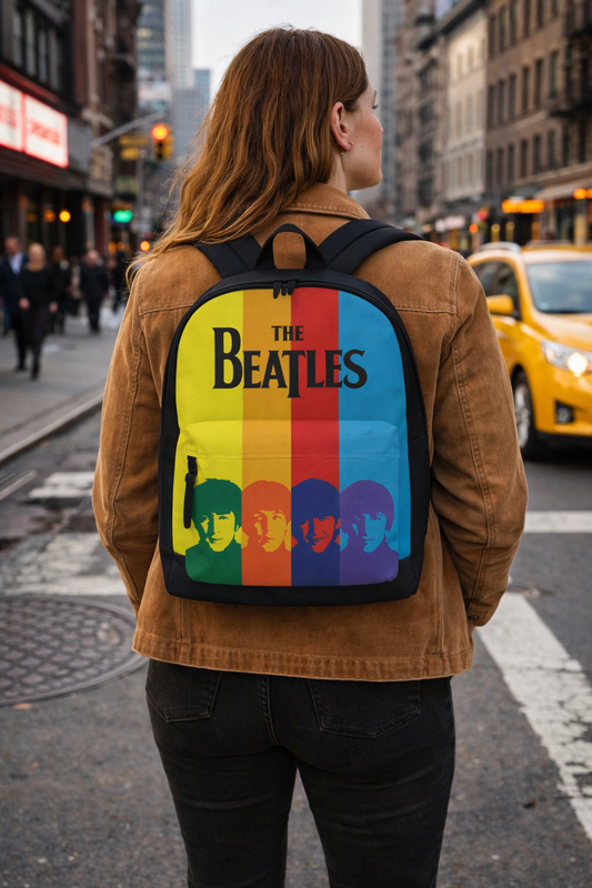 Rocksax The Beatles Backpack - Hard Days Night